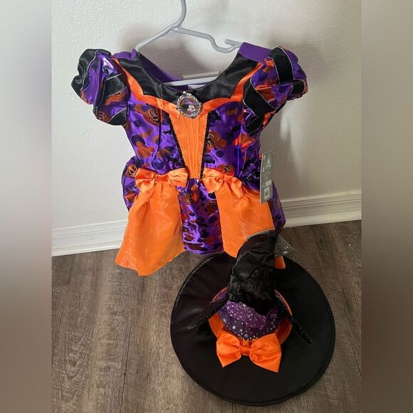 Minnie Mouse Witch‎ Costume and Hat-Size 3 - Picture 5 of 9